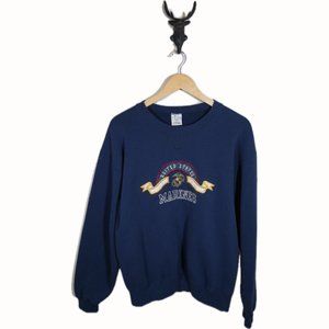 Vintage United States Marines Embroidered Crewneck